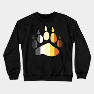 Pride Stripe Bear Paw Crewneck Sweatshirt